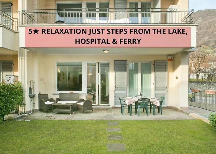 Confortevole Vicino Ospedale Moriggia- Giardino, Wi-fi E Parcheggio * Gravedona